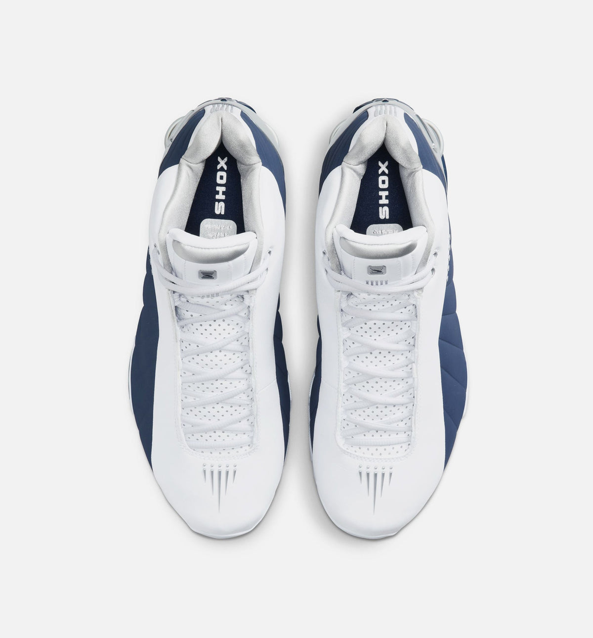 Shox BB4 Olympic Men's – White/Midnight Navy/Metallic Silver