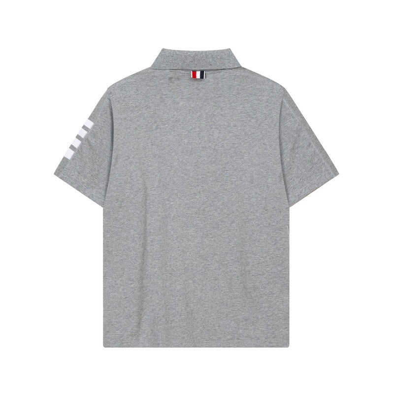 Four-bar sleeve T-shirt | Thom Browne