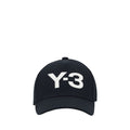 Y-3 Black Cotton Baseball Cap