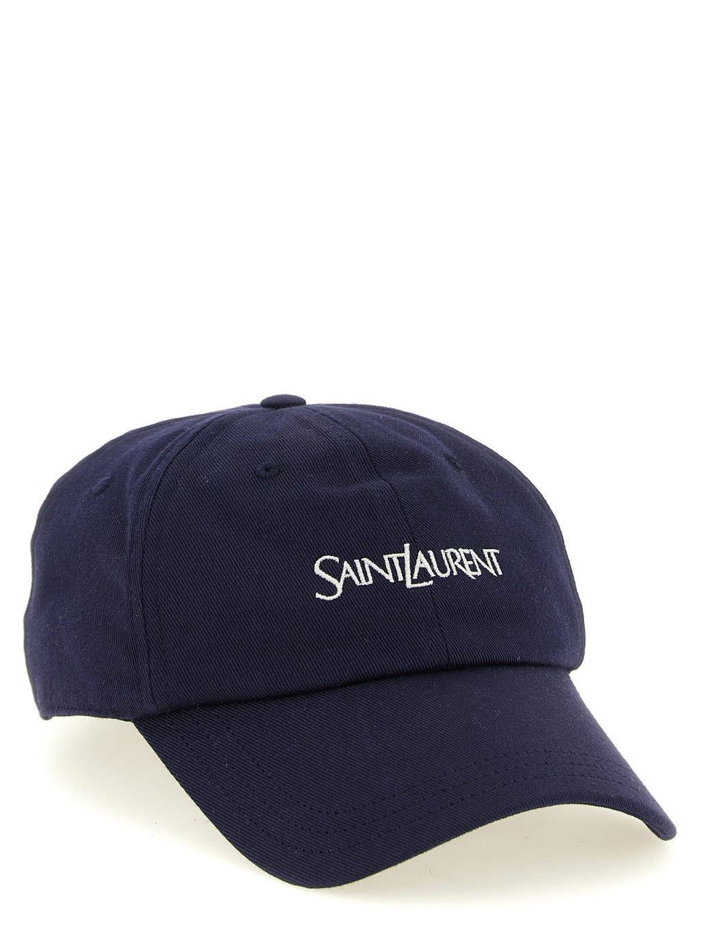 Saint Laurent Blue Cotton Baseball Cap