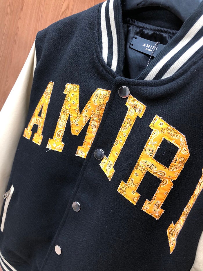 AMIRI Bomber Jacket Yellow