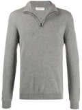 Pringle of Scotland zipped neck fine knit jumper