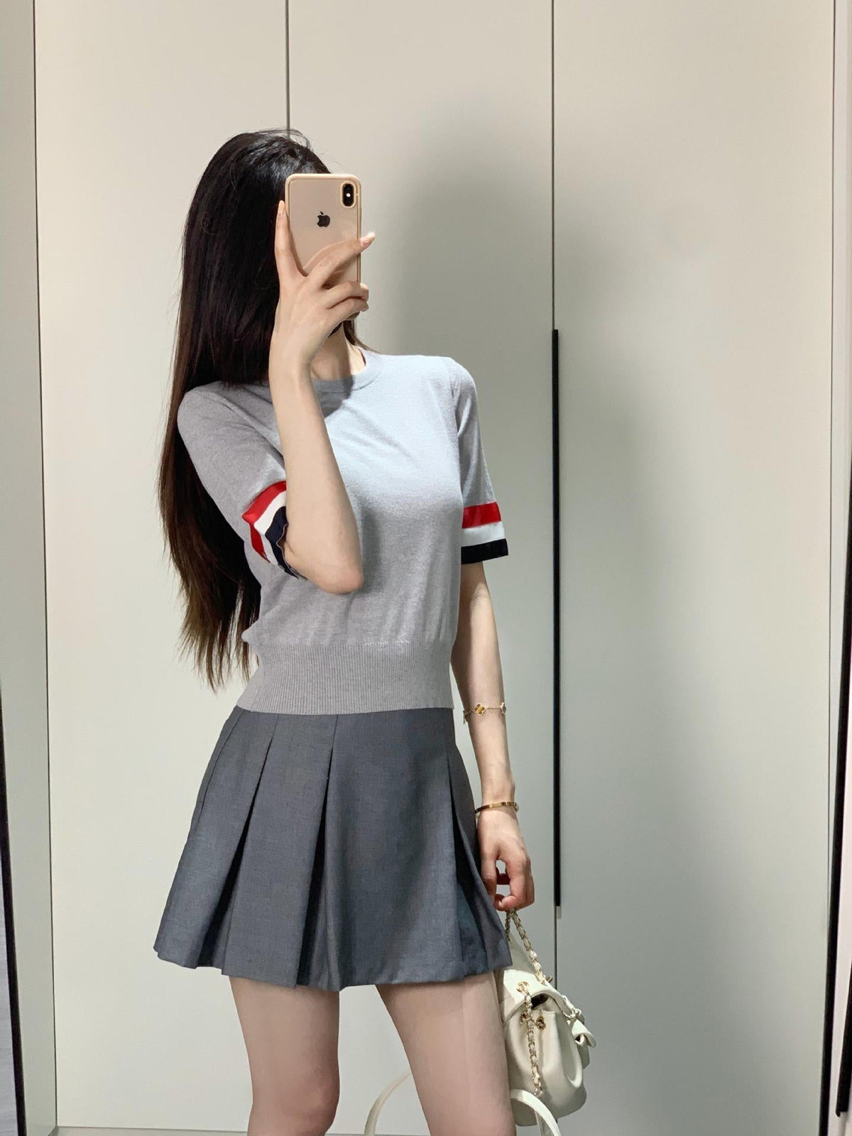 Knitted T-shirt