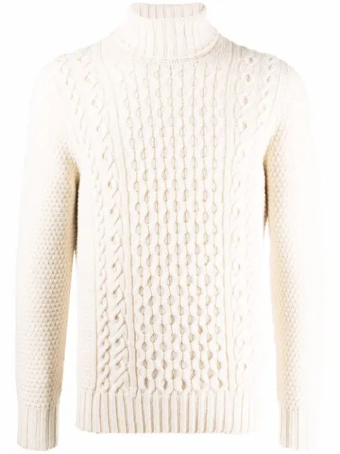 Drumohr roll neck wool jumper