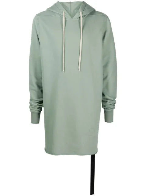 Rick Owens DRKSHDW long-sleeve rib-trimmed hoodie