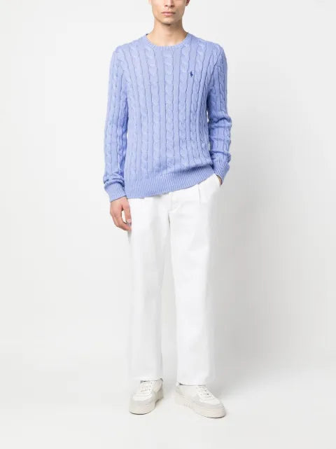 Polo Ralph Lauren cable-knit long-sleeved jumper