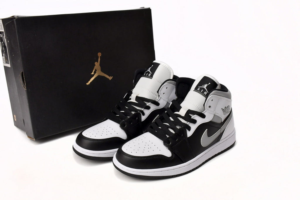 Nike Air Jordan 1 Mid White Shadow Reps Sneakers 554724-073