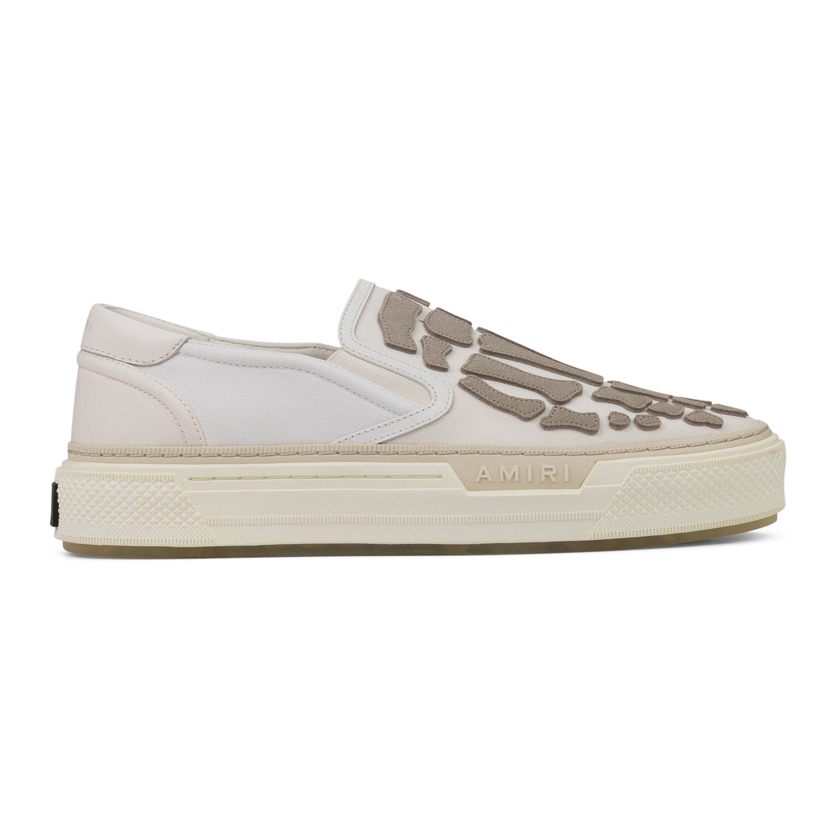 White Skel Top Slip On Sneakers