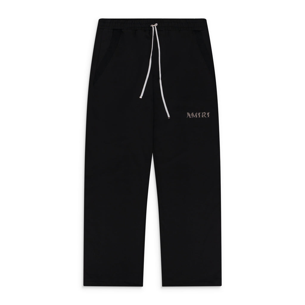 Black MA Baroque Logo Sweatpants