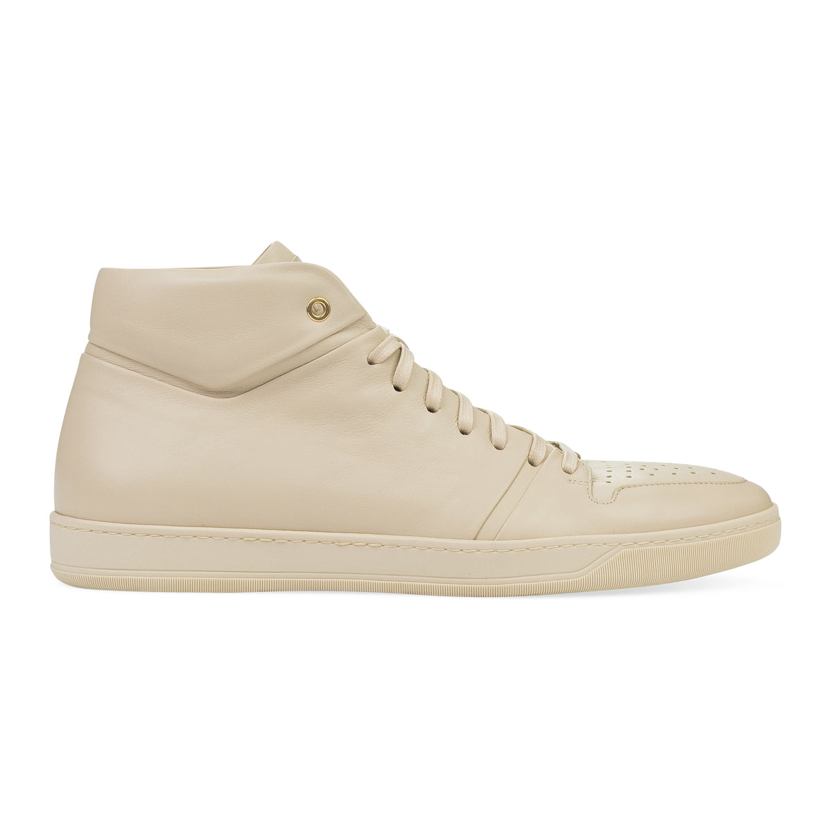 Beige Court Top Sneakers