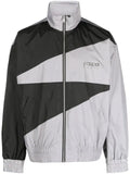 Kenzo two-tone logo-print lightweight jacket