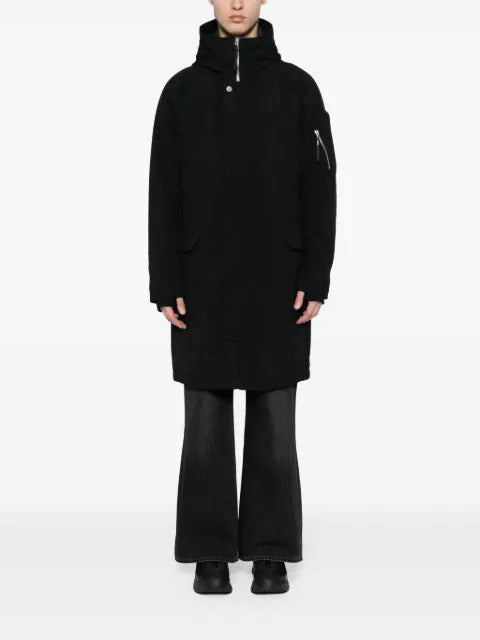 Boris Bidjan Saberi J4 hooded windbreaker jacket