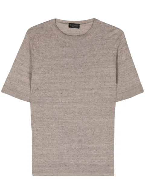 Dell'oglio crew-neck speckle-knit T-shirt