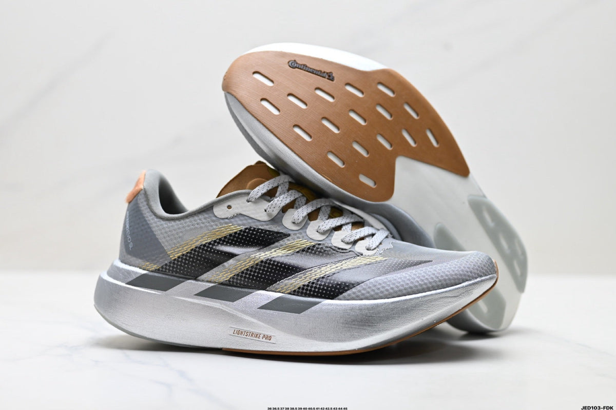 Adidas Unisex Running Shoes #10 - 5 Colorways incl. White/Black/Gold & Black/Pink