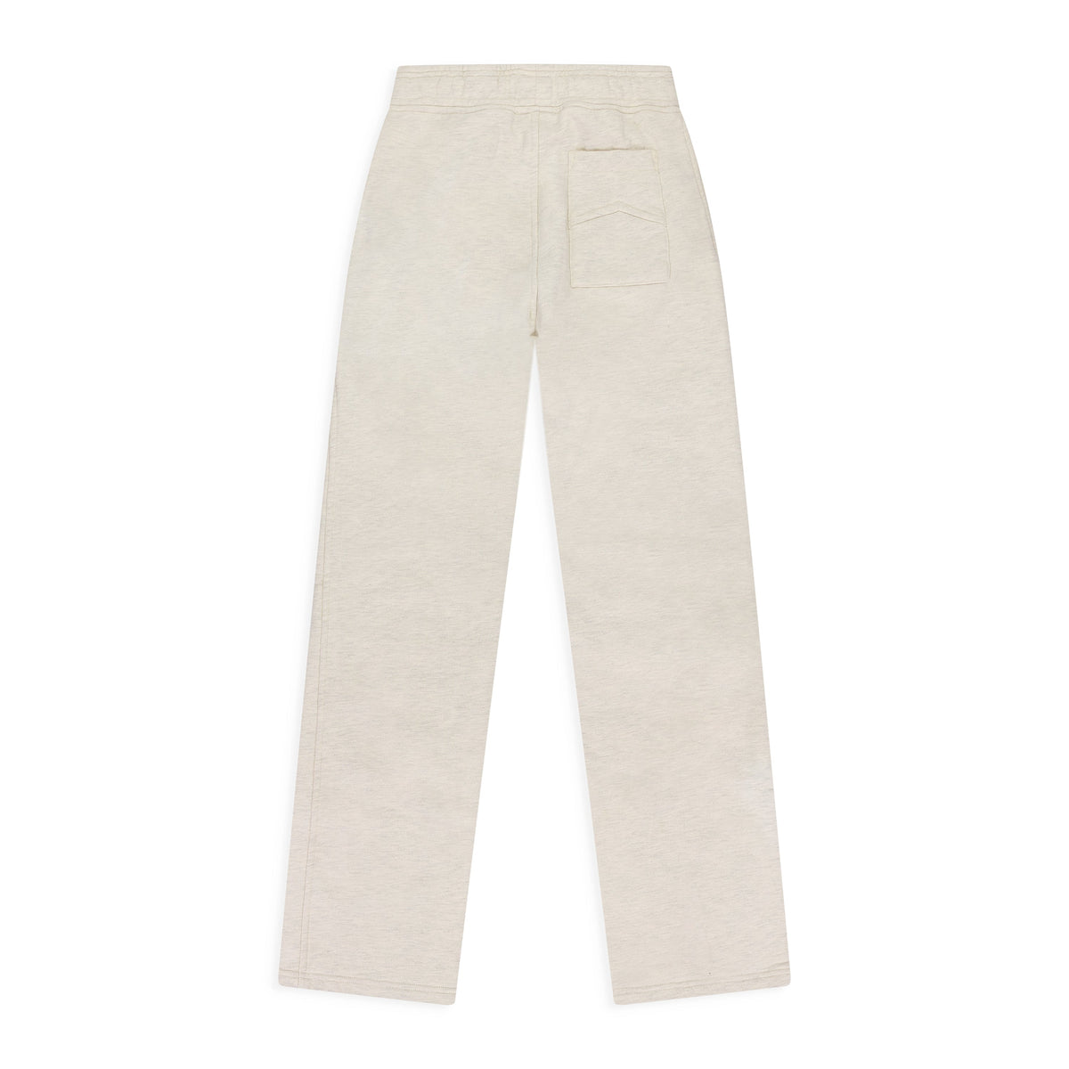 Cream Script Logo Sweatpant