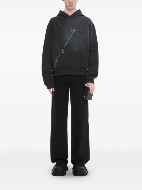 HELIOT EMIL graphic-print hoodie