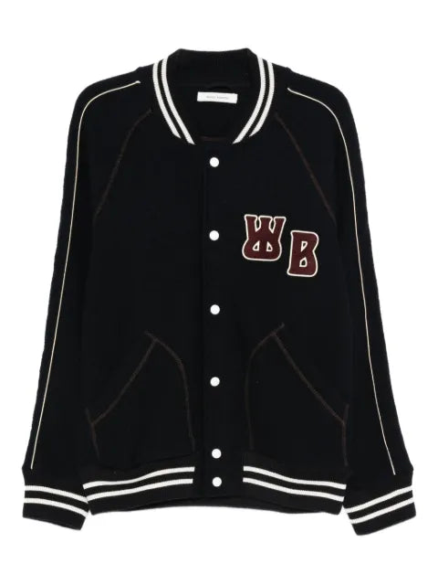 Wales Bonner patch-detailing embroidered coat