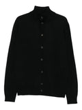 Zanone high-neck button-fastening cardigan