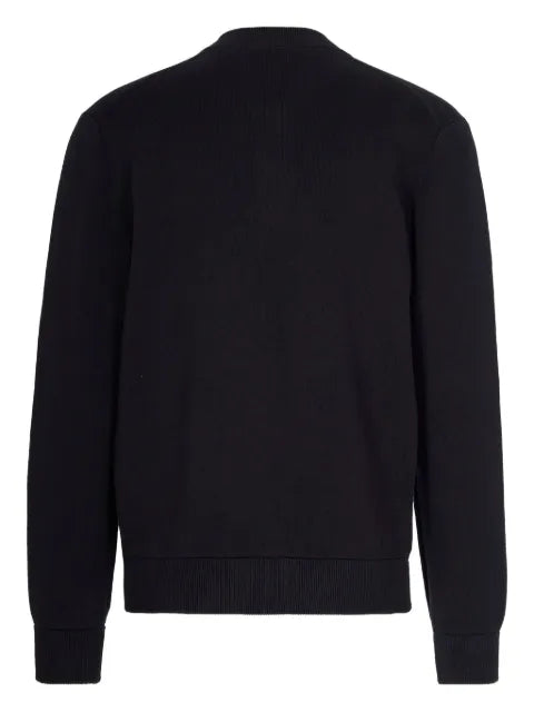 Lacoste zip logo-detail cardigan