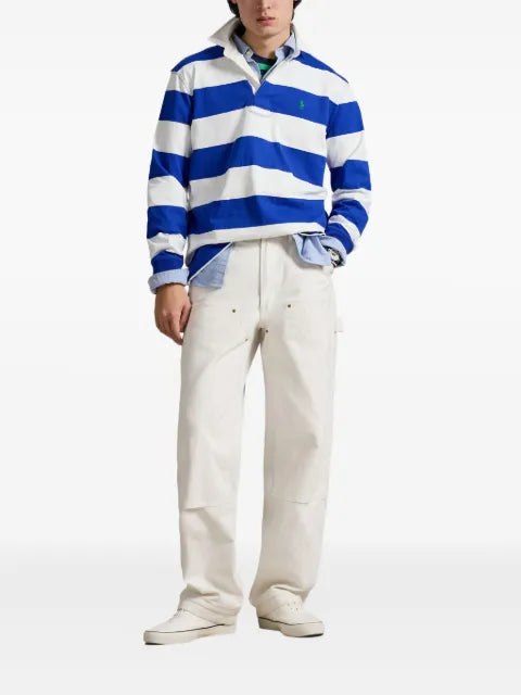 Polo Ralph Lauren striped long-sleeve polo shirt