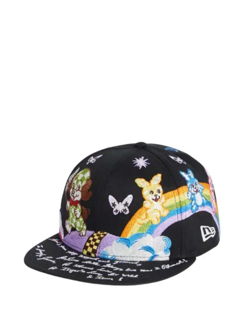 Kenzo x New Era cartoon-embroidered baseball cap
