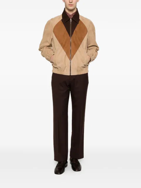 Valentino Garavani diamond panel collar jacket