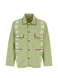 Baziszt floral cotton blazer