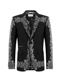 Philipp Plein blazer baroque skull strass