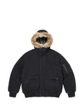 Supreme zip-up hooded jacket