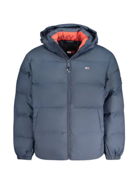 Tommy Hilfiger logo-embroidered padded jacket