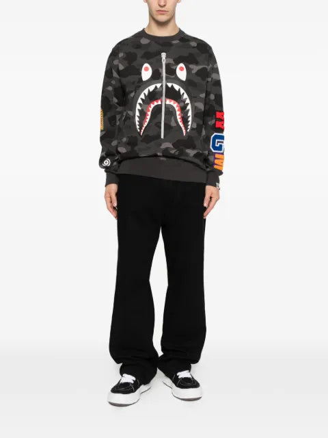 BAPE BLACK by *A BATHING APE® camouflage-pattern sweatshirt