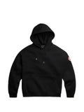 Canada Goose logo-patch drawstring hoodie