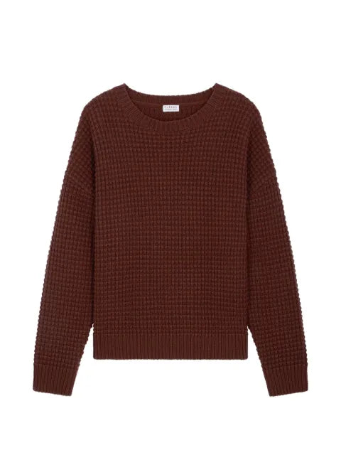 FURSAC waffle-knit wool sweater