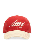 AMI Paris cotton baseball cap with Ami Paris-embroidery