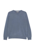 Canali ribbed-trim sweater