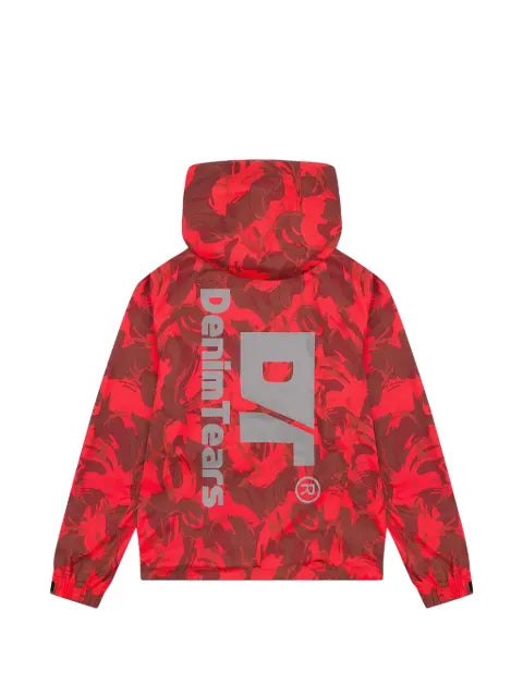 Denim Tears all-over-print hooded jacket