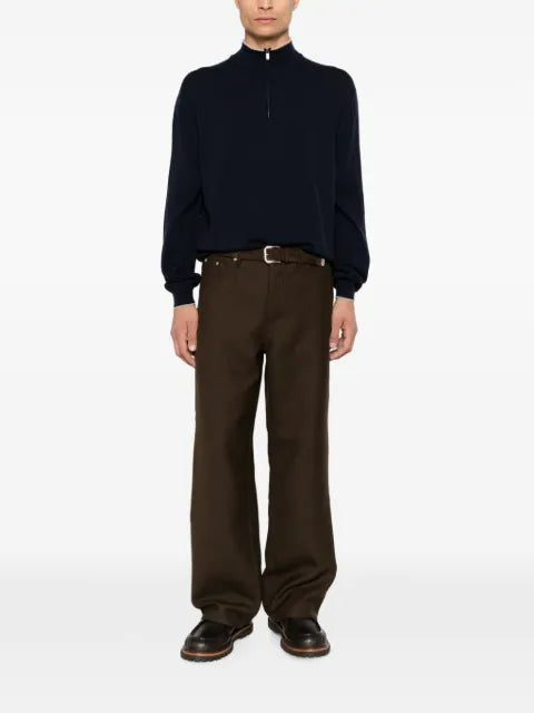 Paul & Shark cashmere half-zip sweater