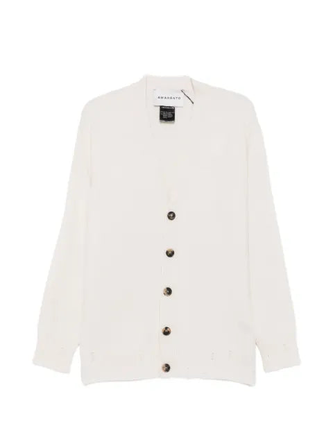 AMARANTO  button-up cardigan