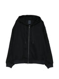 Juun.J zip-up raglan-sleeve hoodie