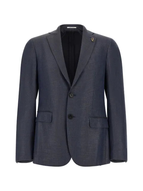 Pal Zileri textured single-breasted blazer