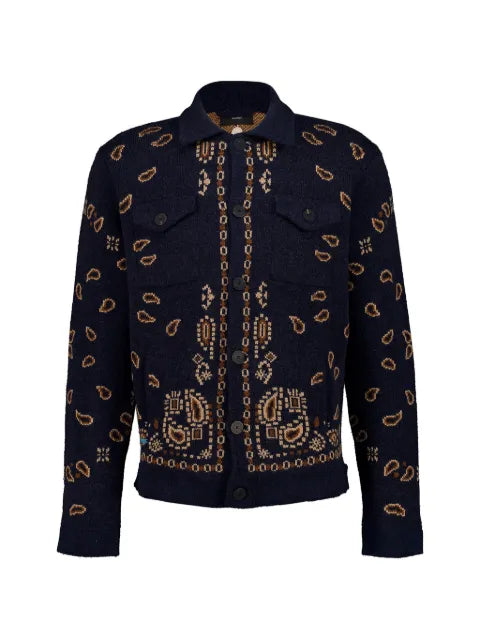 Alanui Bandana jacquard jacket