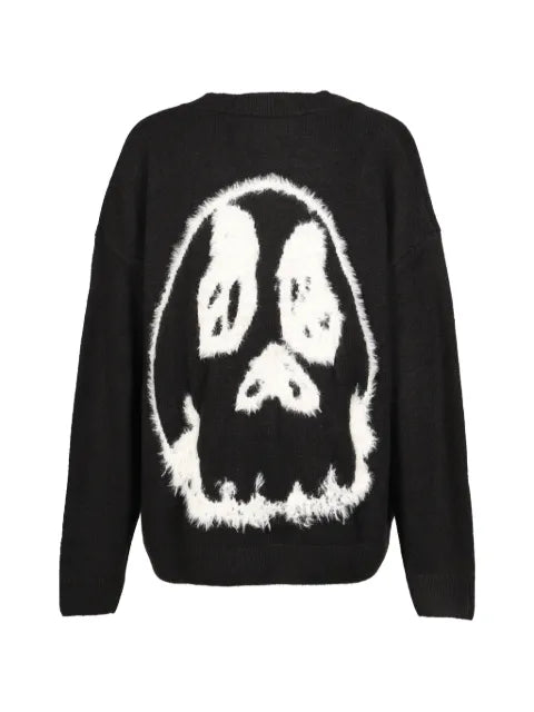 Y-3 Chito graphic knitted cardigan