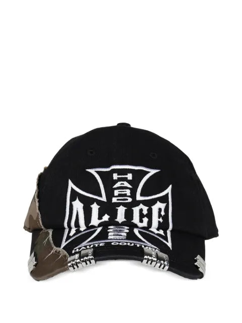 N.HOOLYWOOD distressed baseball cap