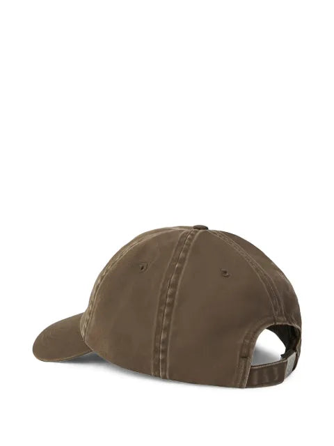 Stone Island 9100007 logo-embroidered baseball cap