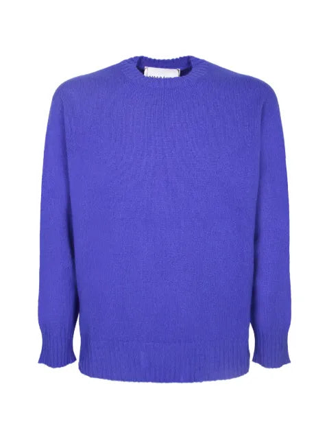 AMARANTO  ribbed-trim sweater