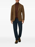 Boggi Milano blazer herringbone cotton blend B Jersey