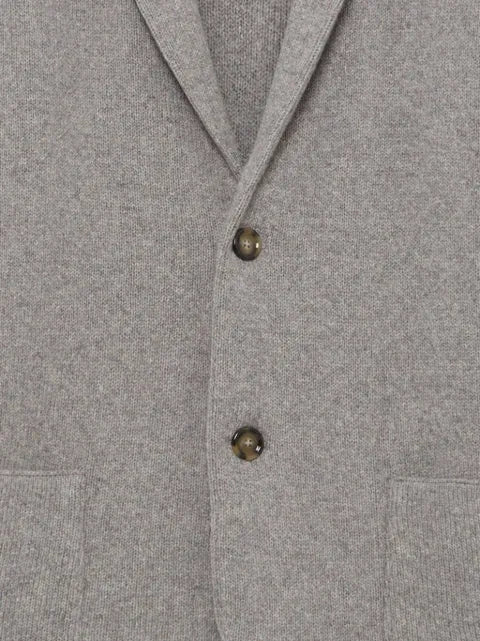 Lardini single-breasted knitted blazer