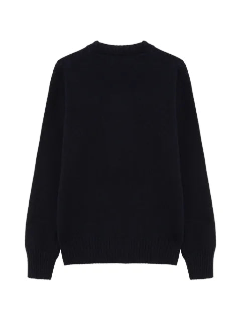 ALPHA STUDIO ribbed-trim sweater