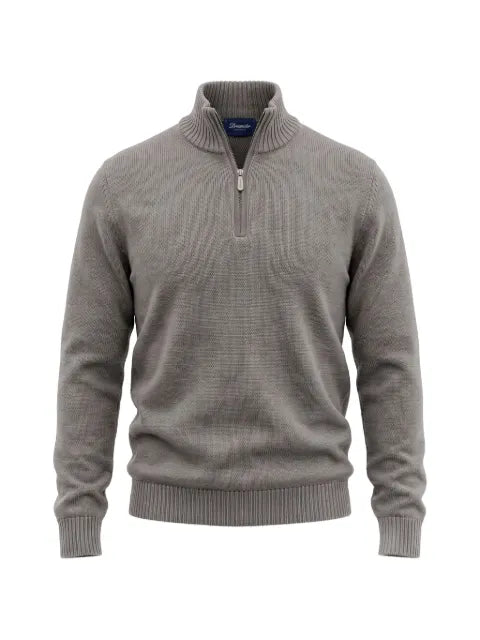 Drumohr quarter-zip sweater