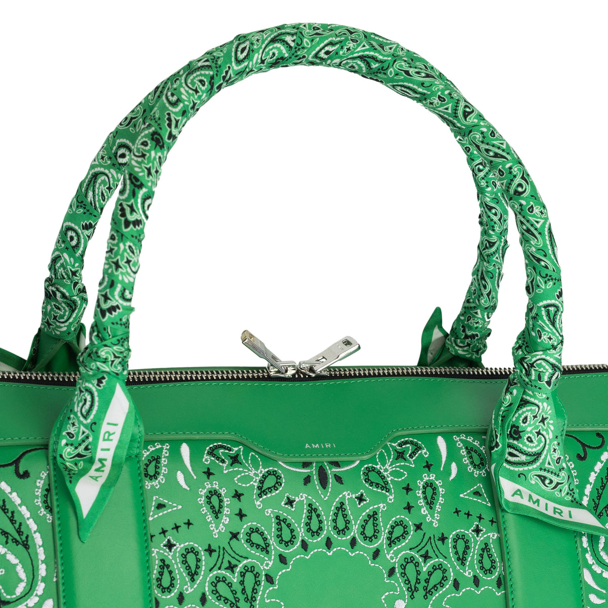 Green Weekender Bandana Bag